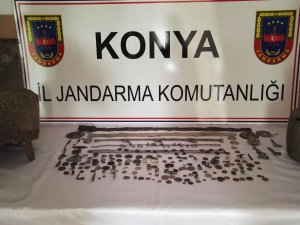 Konya'da tarihi eser operasyonu