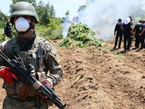 Lice'de terörün finans kaynağı uyuşturucuya büyük darbe