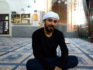 Tarihi camide itikafa girdiler