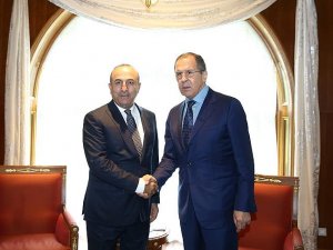 Çavuşoğlu, Lavrov ile görüştü