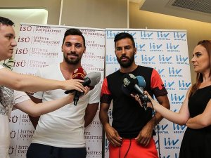 Galatasaraylı futbolcular yeni sezonu değerlendirdi