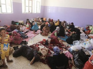 Felluce'de 12 bin 400 aile evinden oldu