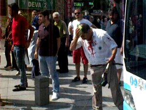 Konya’da belediye otobüsü şoförüne taşlı sopalı saldırı