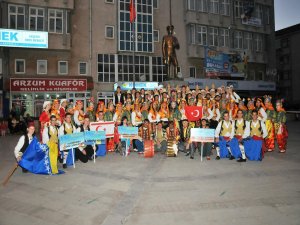 Akşehir'de dans ve halk oyunu ekipleri final yaptı