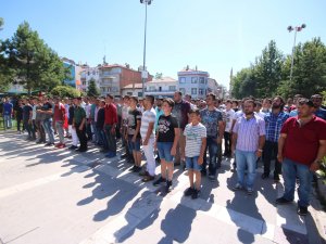 Konya'da protesto yürüyüşü