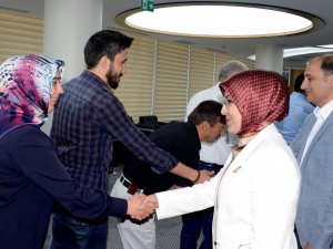 Meram ailesi bayramlaştı