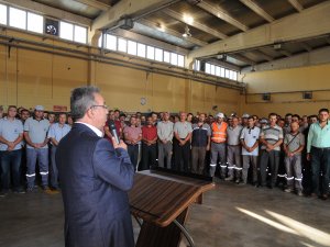 Karatay'da bayramlaşma heyecanı
