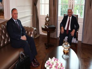 Başbakan Yıldırım, Hacımüftüoğlu'nu kabul etti