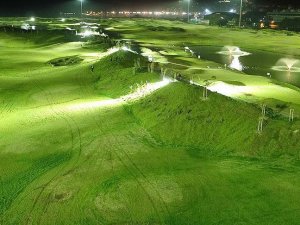 Deniz dolgusuna yapılan golf sahasında sona gelindi