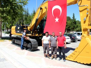 Seydişehir Belediyesine yeni iş makinesi