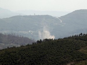 Esed rejimi Türkmendağı'nı bombalıyor