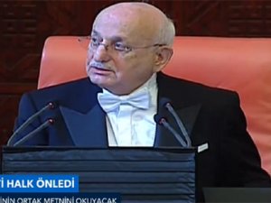 İstiklal Marşı'nı hep birlikte okudular