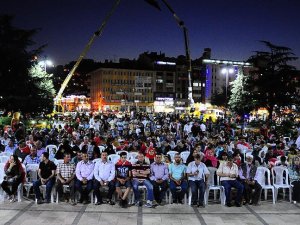 Kastamonu'da vatandaşlar meydanda