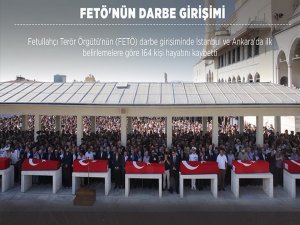 Darbe girişimine direnen 164 kişi hayatını kaybetti