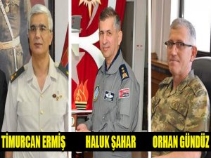 Konya'da aranan 3 general yakalandı