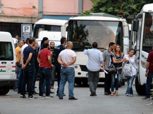 Bursa'da 45 hakim ve savcı, adliyeye getirildi