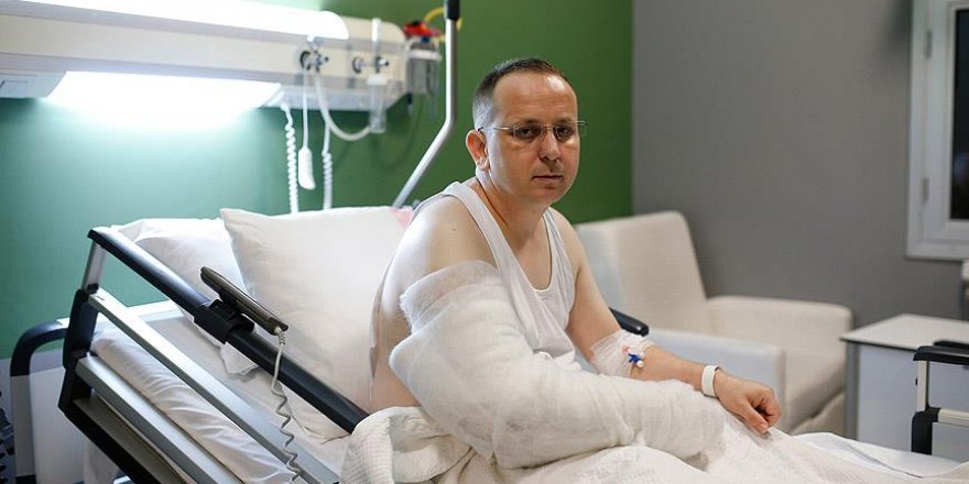 Durdurmaya çalıştığı 2 tank üzerinden geçti