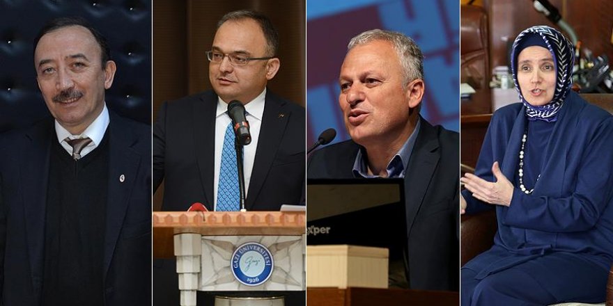 Gazi, Dicle, Yıldız Teknik ve Yalova üniversiteleri rektörleri açığa alındı