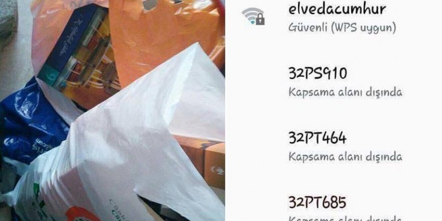 Modemin adını 'Elveda cumhur' yazıp kaçarken yakalandılar