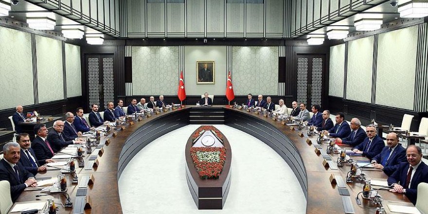 Bakanlar Kurulu toplantısı sona erdi