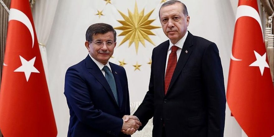Cumhurbaşkanı Erdoğan, Davutoğlu'nu kabul etti
