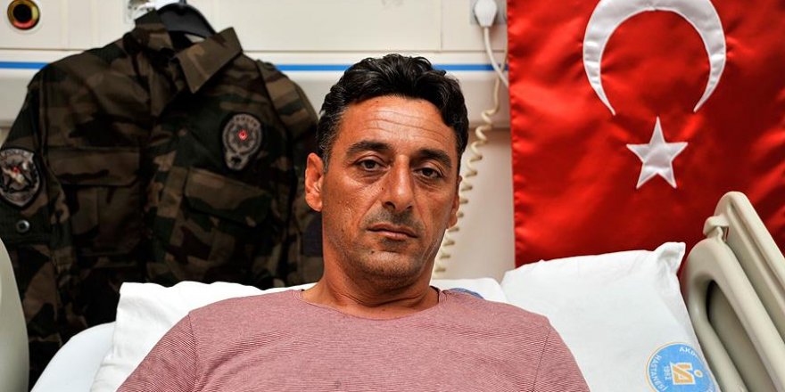 Darbe girişiminde ikinci kez gazi oldu