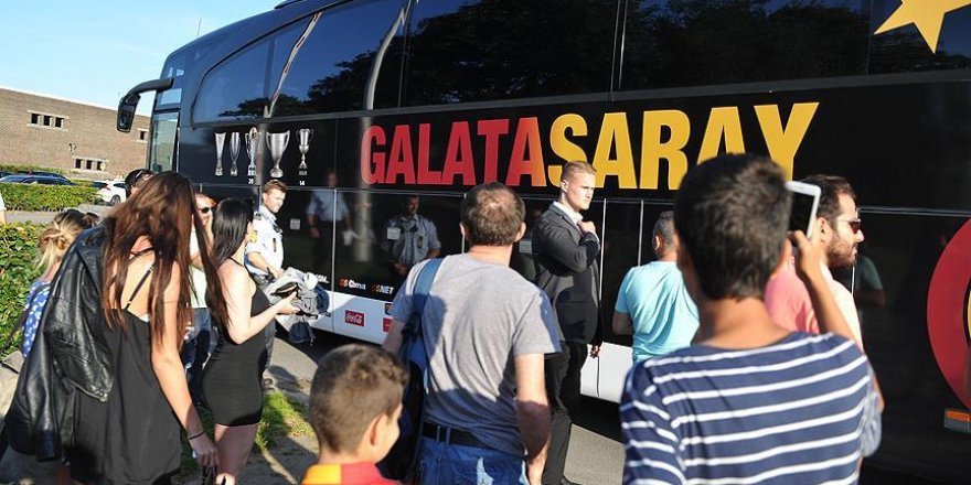 Galatasaray kafilesi Danimarka'da
