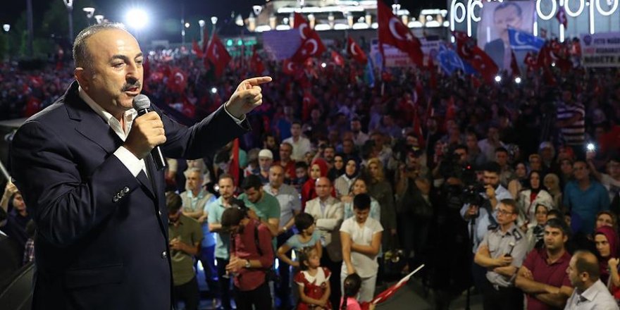 'Türkiye'nin karşısında kim varsa onlarla birlikte oldular'