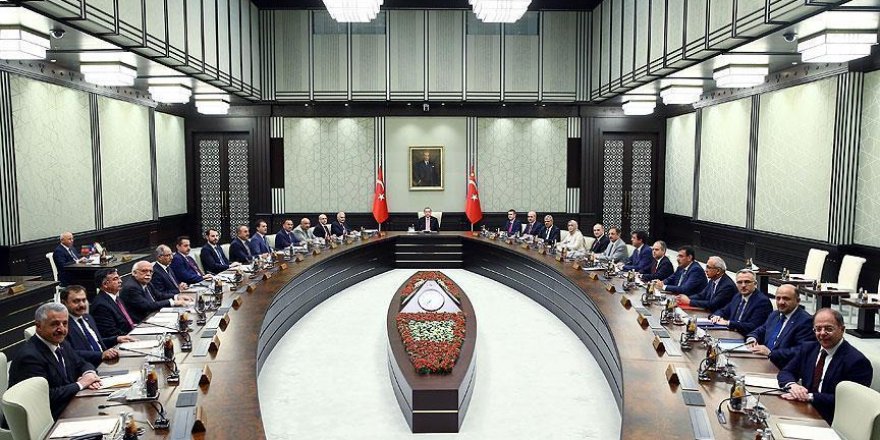 Bakanlar Kurulu saat 18.00'de toplanacak
