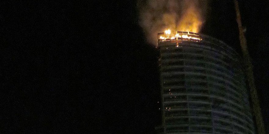 Başakşehir'de yangın