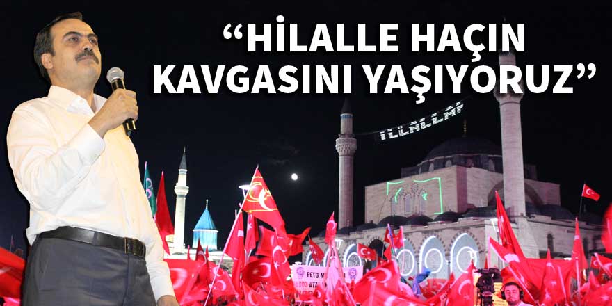 Selçuk Öztürk: Hilalle haçın kavgasını yaşıyoruz