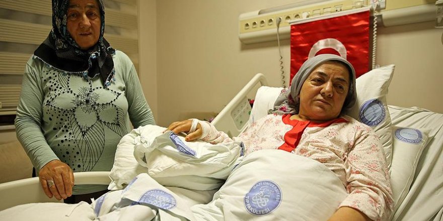 'Kocamı kaybettim, yaralandım ama mutluyum'