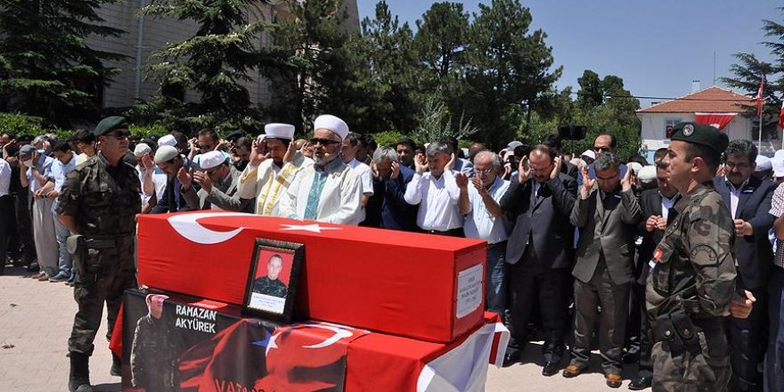Şehit polis memuru Akyürek Konya'da toprağa verildi
