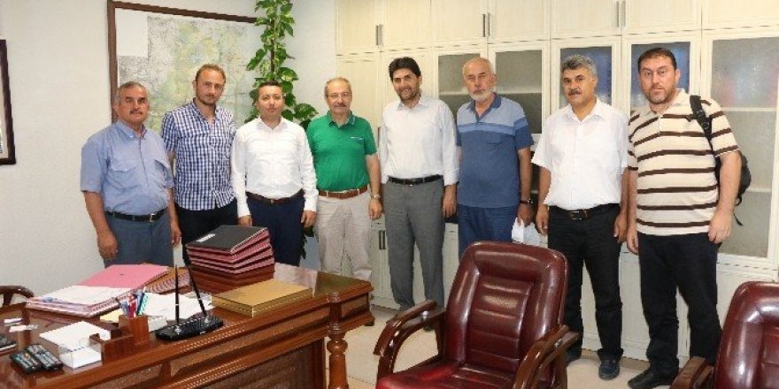 Derbent heyetinden Büyükşehir’e hayırlı olsun ziyaretleri