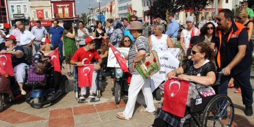 Engelli bireyler Edirne’de buluştu