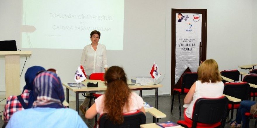 Kadınlar iş dünyası için eğitimlerini aldı