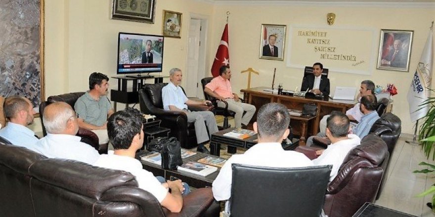 STK temsilcileri Belediye Başkanını ziyaret etti