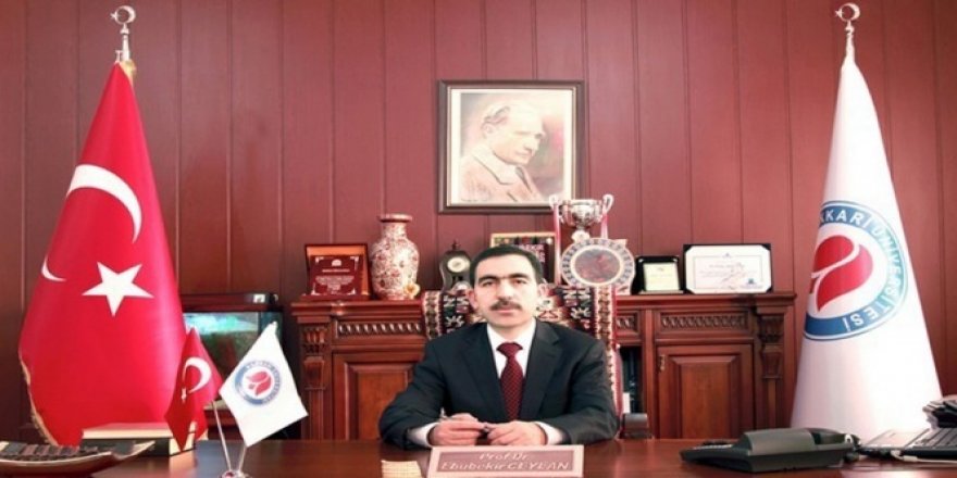 Hakkari Üniversitesi Rektörü gözaltına alındı