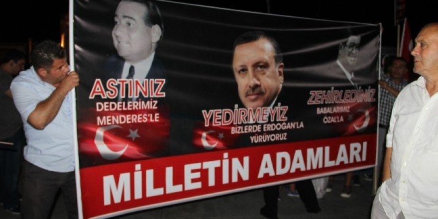 Çanakkale’de demokrasi nöbeti sürüyor