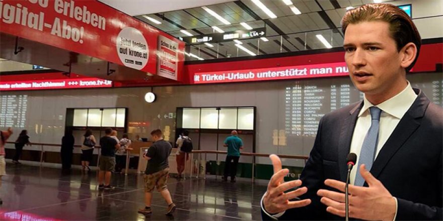 Avusturya'da çirkin Türkiye afişi