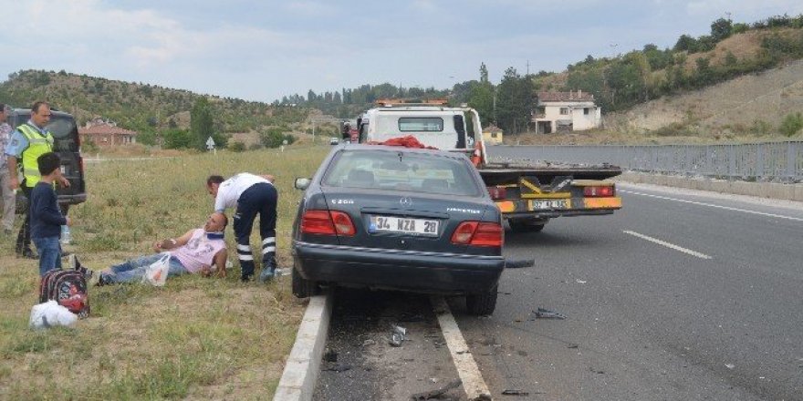Tosya’da trafik kazası: 2 ağır yaralı