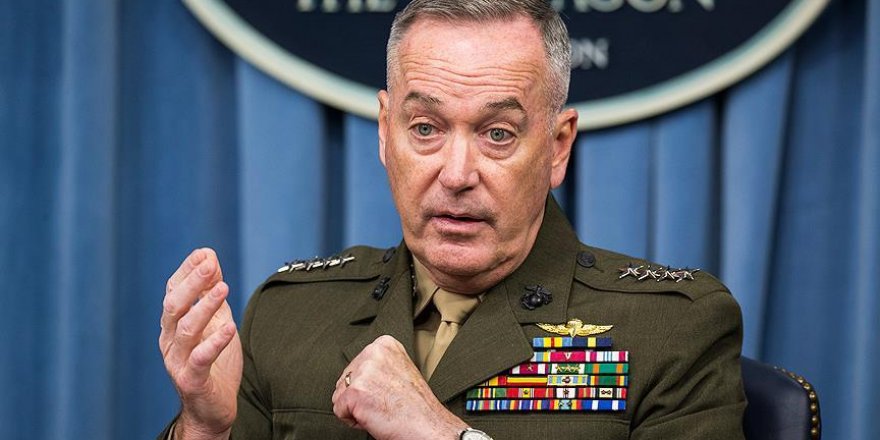 ABD Genelkurmay Başkanı Dunford Irak'ta