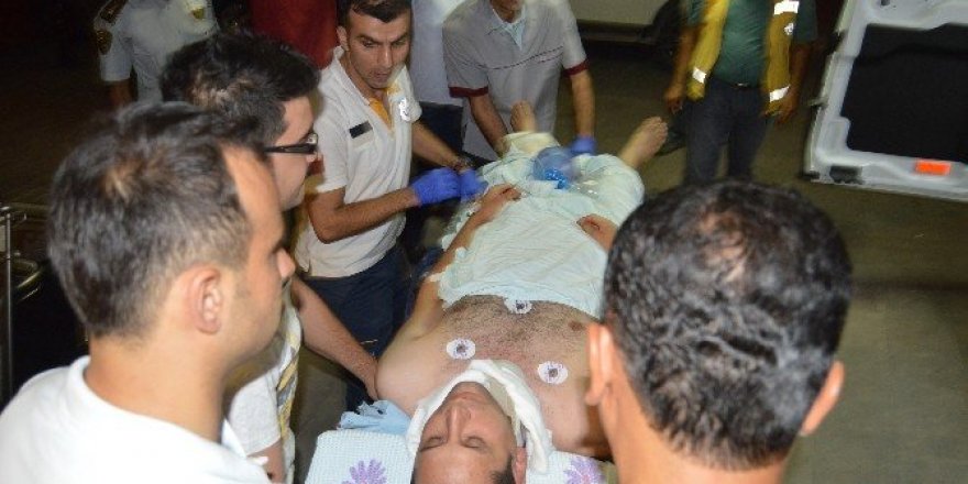 Adıyaman’da polis memuruna sopalı saldırı