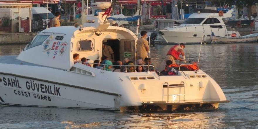 Sahil Güvenlik 22 göçmeni kurtardı