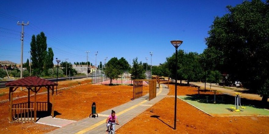Büyükşehir Belediyesinden Erkenek Mahallesine 7 dönümlük park