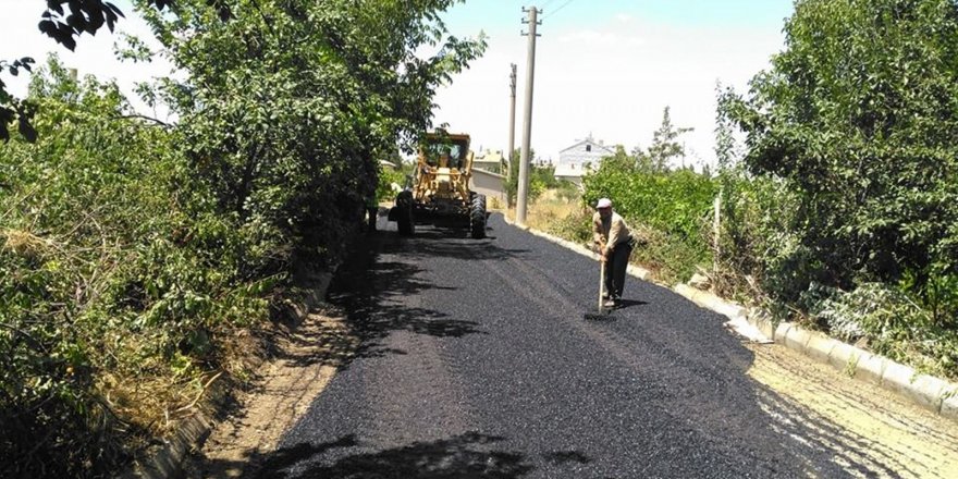 Seydişehir’de asfalt çalışması