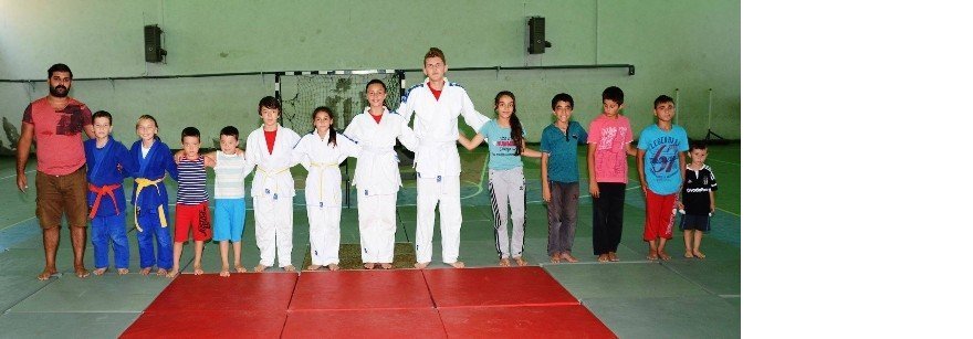 Geleceğin Judo şampiyonları yetişiyor