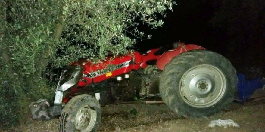 Traktörün altında kalan çiftçi hayatını kaybetti