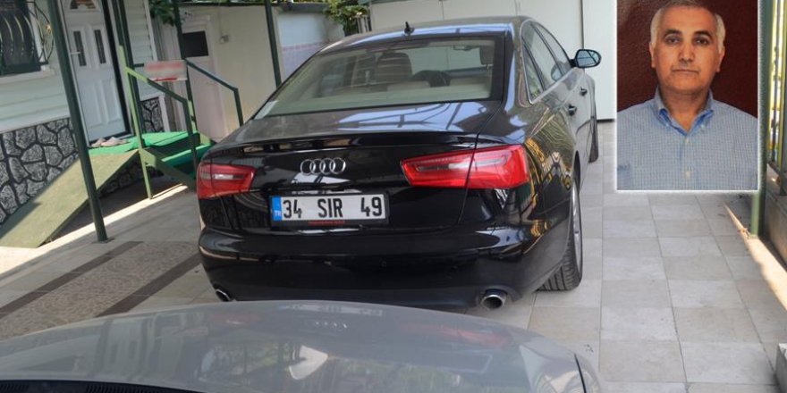 'FETÖ'nün hava kuvvetleri imamı'nın 'SIR' plakalı otomobili bulundu