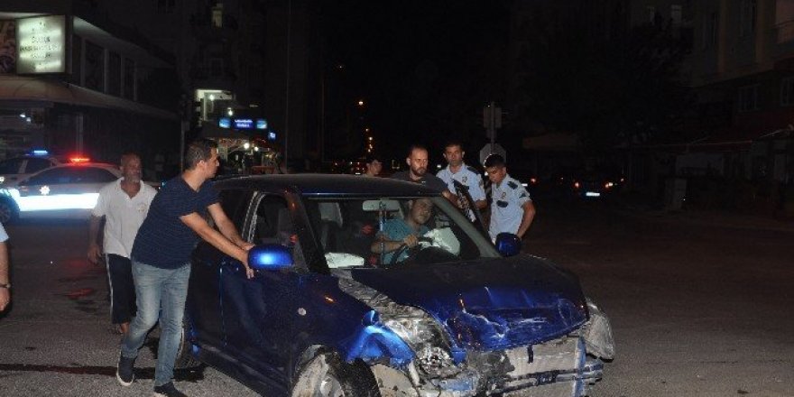 İş yerini kurşunladılar, kaza yapınca yakalandılar